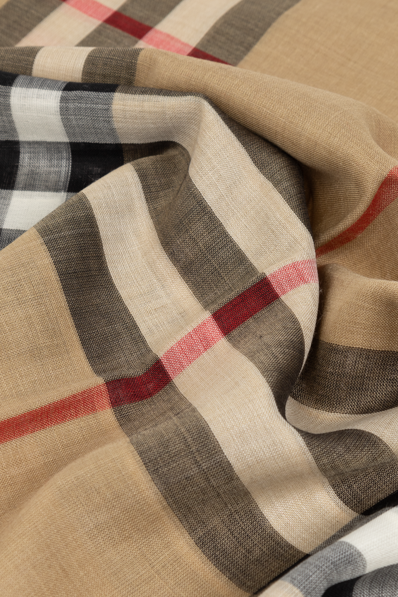 Burberry Check pattern scarf | Men's | Vitkac